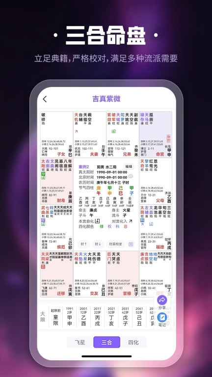 吉真紫微斗数-问真紫薇斗数排盘