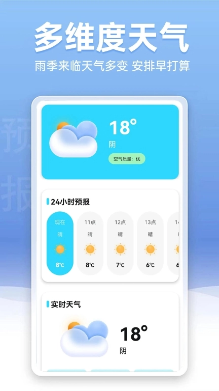 云朵气象站