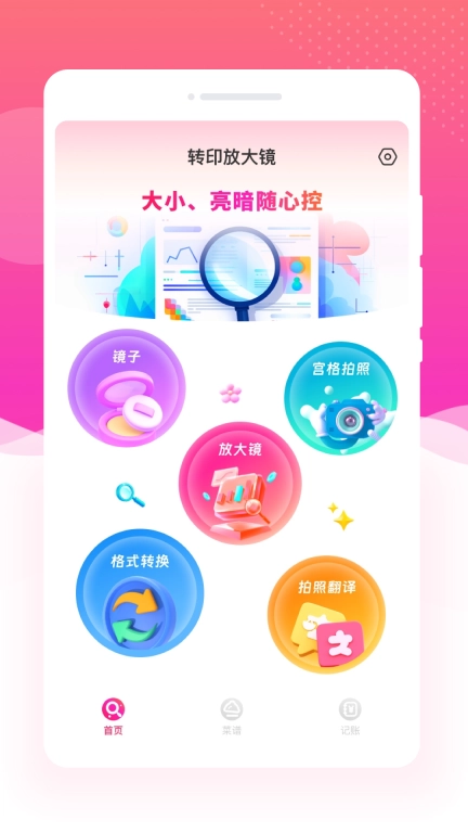 转印放大镜