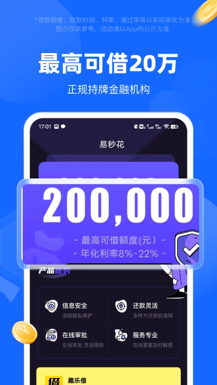 易秒花-借钱贷款