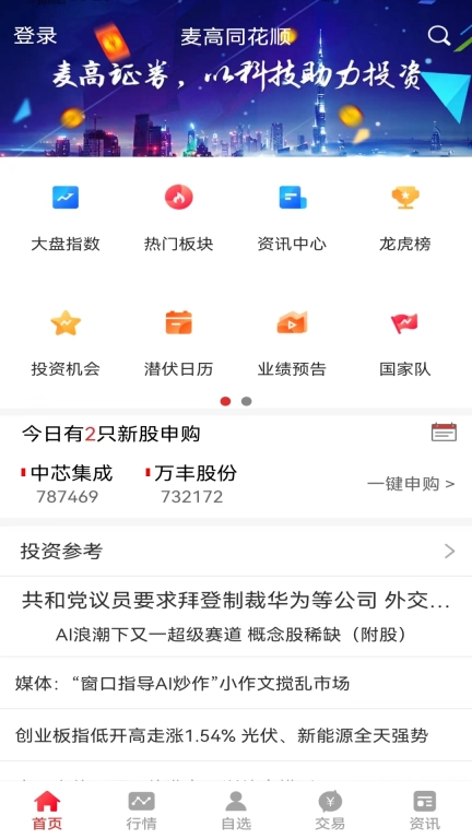 麦高同花顺