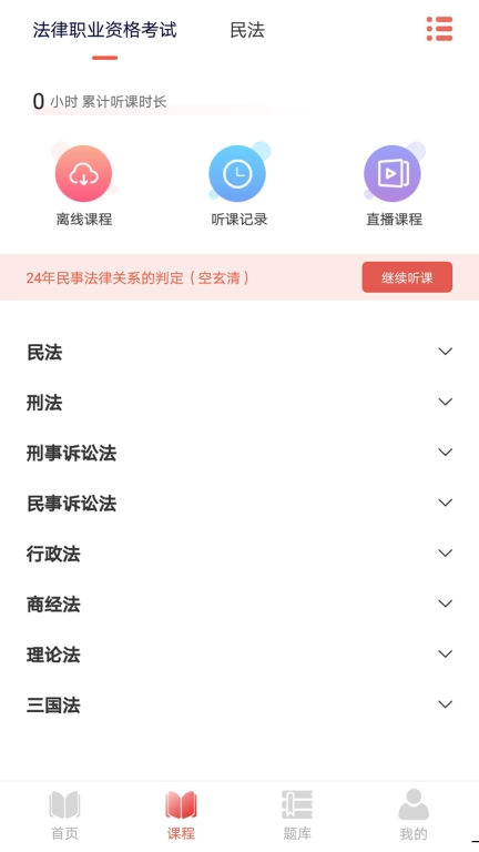 中律法考
