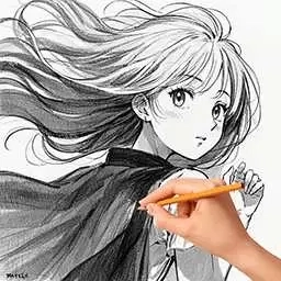 AR素描画画
