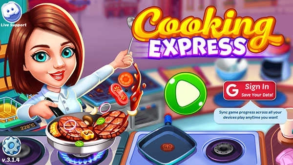 星级餐厅烹饪游戏(Cooking Express)图1