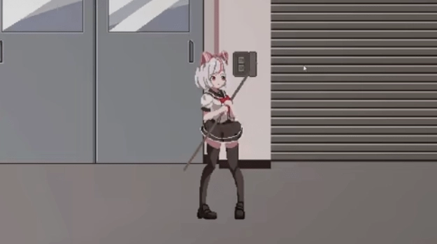 白毛少女大战僵尸最新版图3