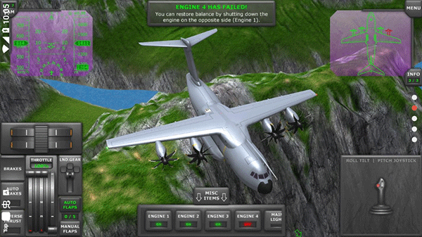 Turboprop Flight Simulator