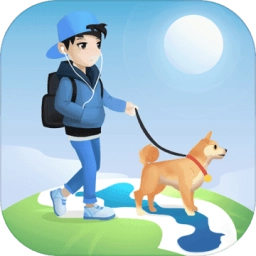 牵着狗狗去旅行