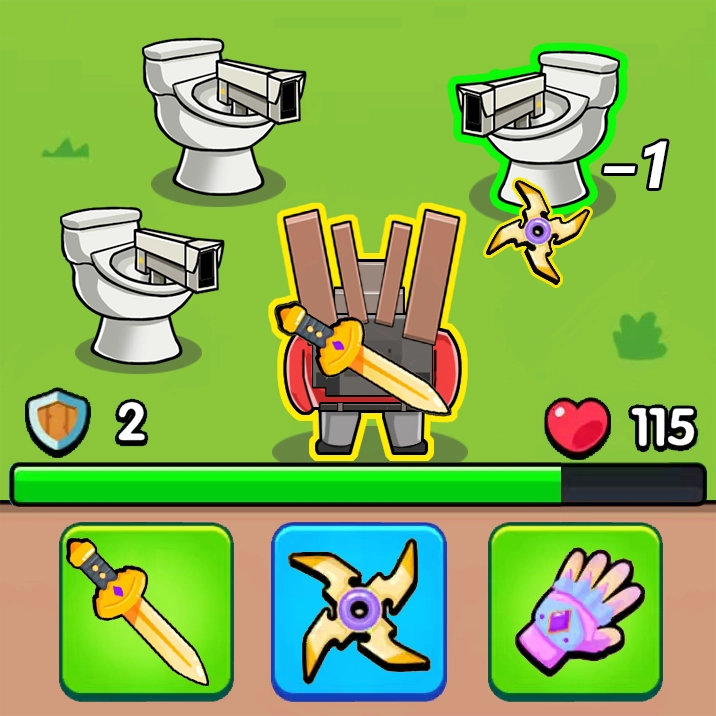 马桶人射击模拟器