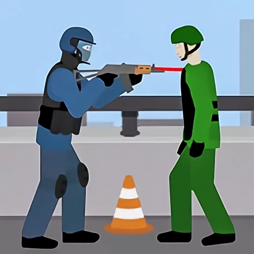 像素射击战场游戏
