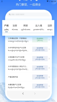 西藏公安政务服务平台app官方版(1)