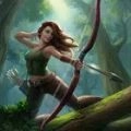 弓女主人小射箭女王