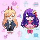 赤壁娃娃：动漫装扮(Chibi Doll: Anime Dress Up)