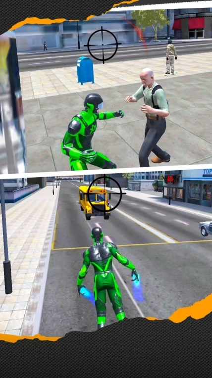 3D城市英雄联盟游戏图1