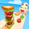 抖音Sandwich Runner小游戏