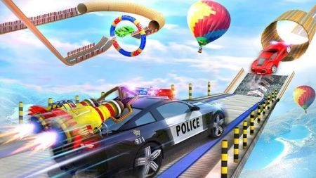 警车赛车超级坡道安卓（PoliceCarChaseGTRacing） 