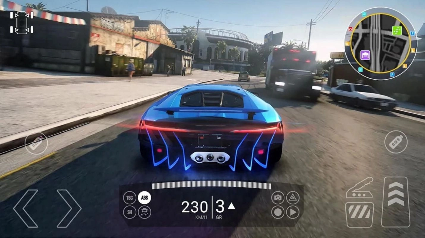 3D极限弯道飞车手机版