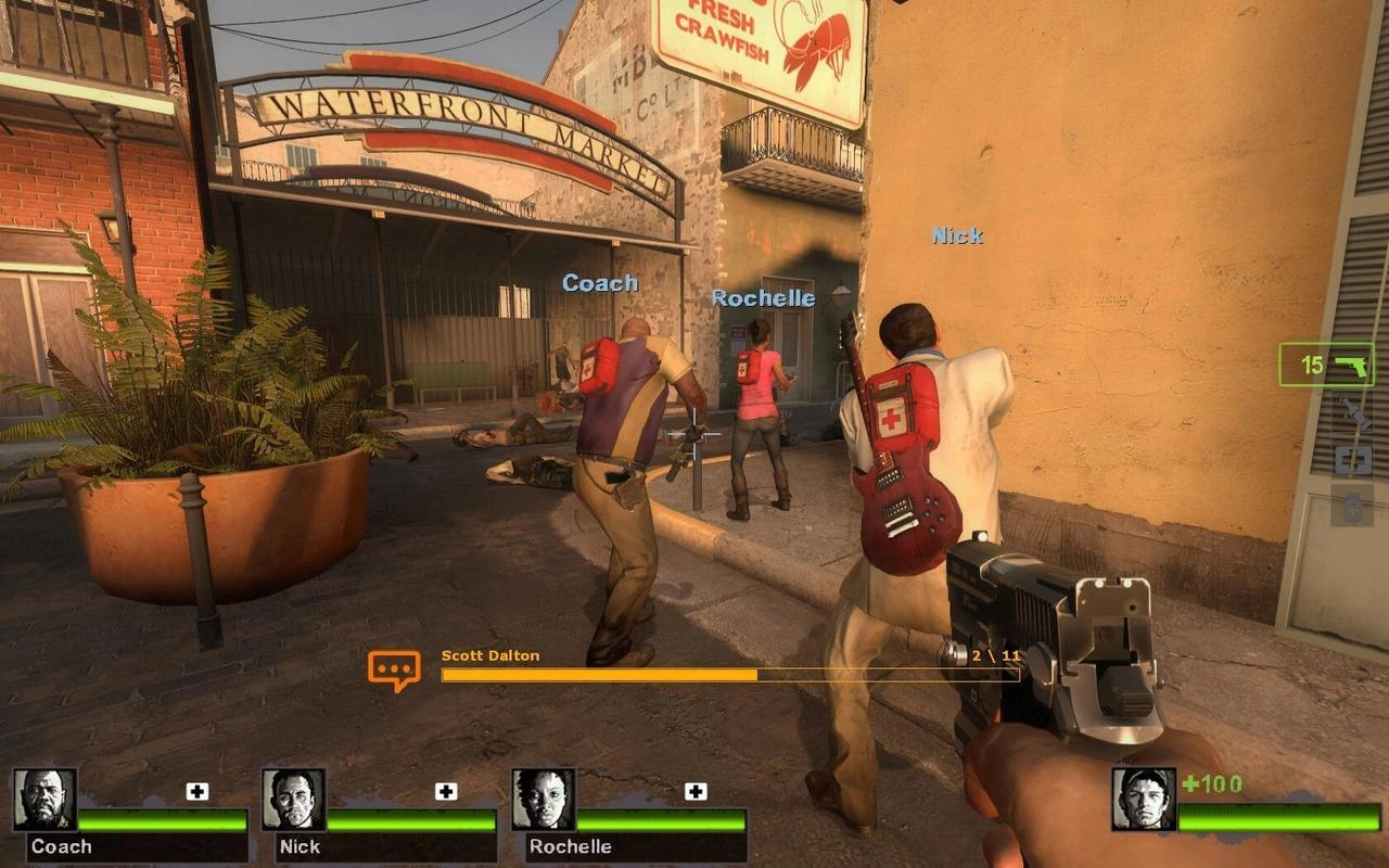 求生之路2东方贴纸小手枪MOD