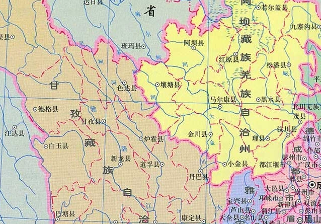 四川地图(1)