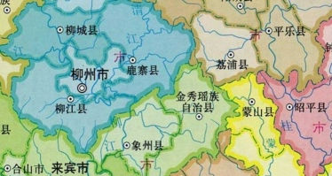 广西地图(1)