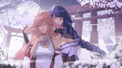 沉睡的八重神子正版图1