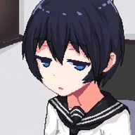 和妹妹一起看家纸盒子