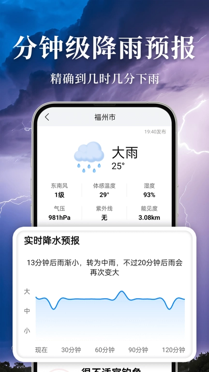 准雨天气大字版图2