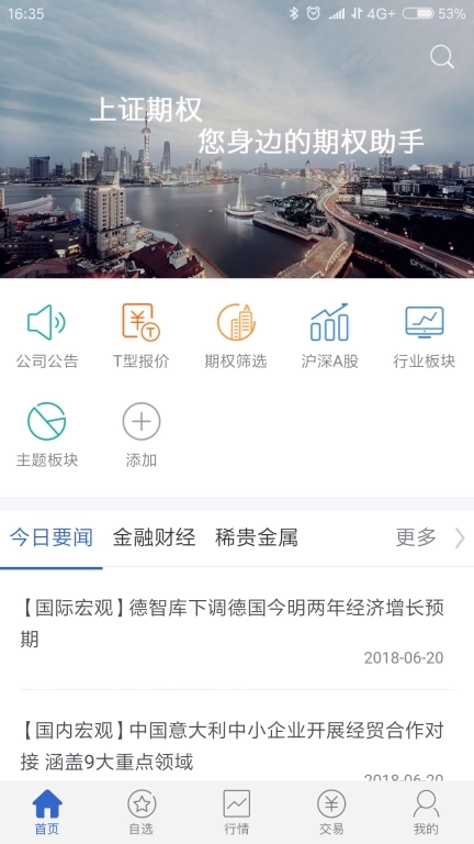 上海证券期权快线图2
