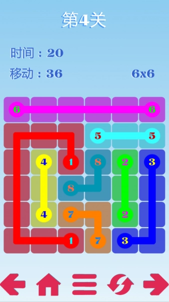 五彩画线图2