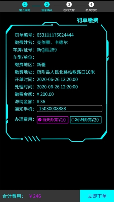 我要缴罚款网 图2
