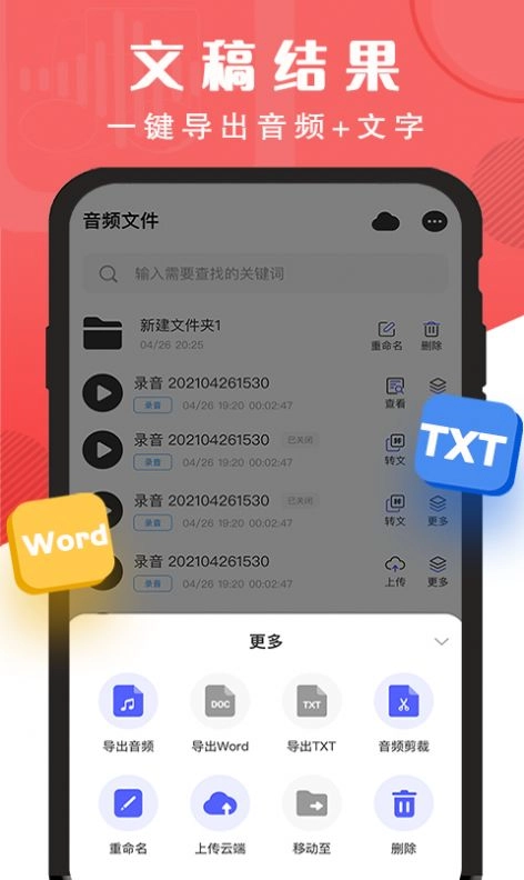 精准录音转文字手机版图2