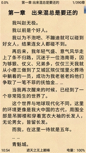 AA小说阅读器去广告完美版图1