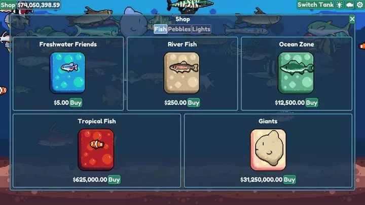 轻松水族馆mod菜单版截图4
