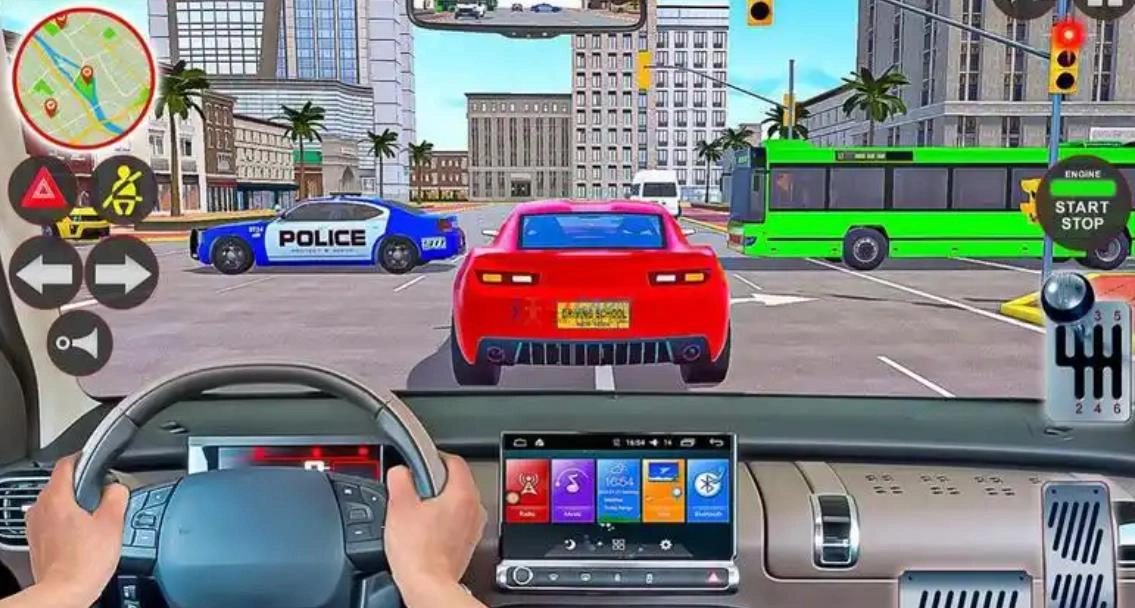 真实驾驶模拟游戏