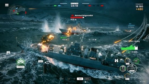 Warships Mobile中文版图1