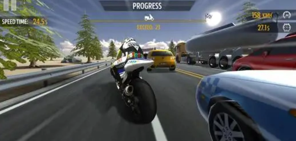 真实摩托车游戏