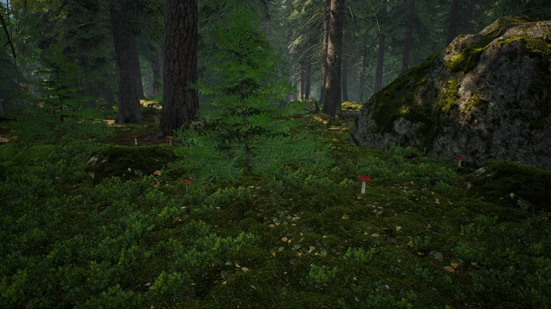 采蘑菇模拟游戏《蘑菇猎人模拟器》上架Steam Q3发售