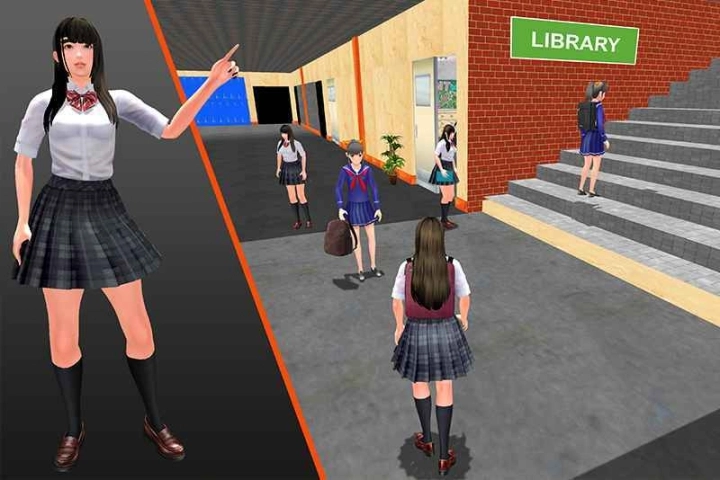 高中虚拟女孩模拟器图4