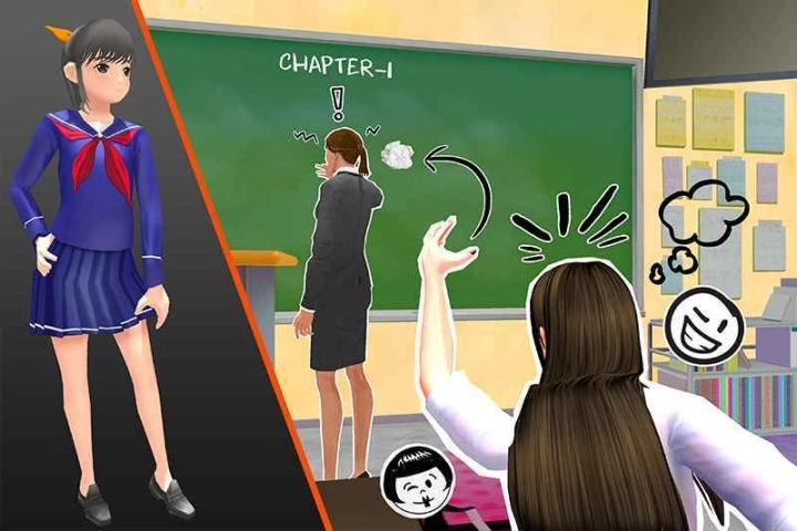 高中虚拟女孩模拟器图2