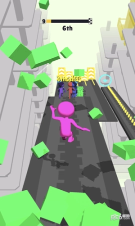空中速降赛跑3D图3
