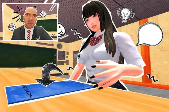 高中虚拟女孩模拟器图3