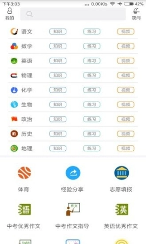 中考必备图1
