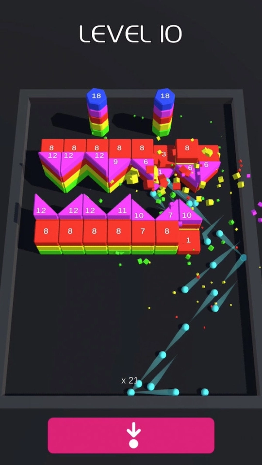 打破砖块3D图1
