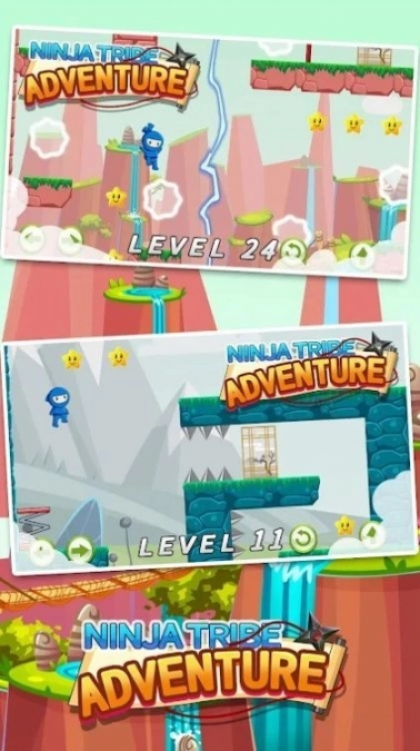 忍者部落冒险游戏汉化版（Ninja tribe adventure）图1