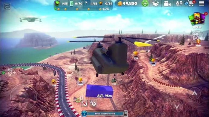 脱离道路中文版图2
