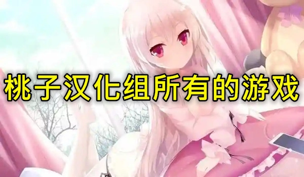 桃子汉化组所有的游戏