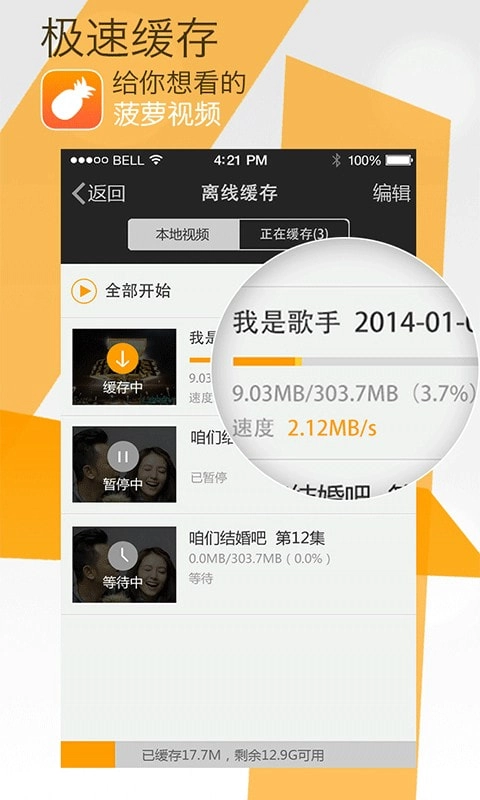 菠萝视频素材库免费版图4