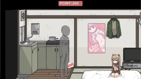 每天和家里蹲妹一起生活手游(1)