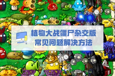 植物大战僵尸杂交版常见问题怎么解决