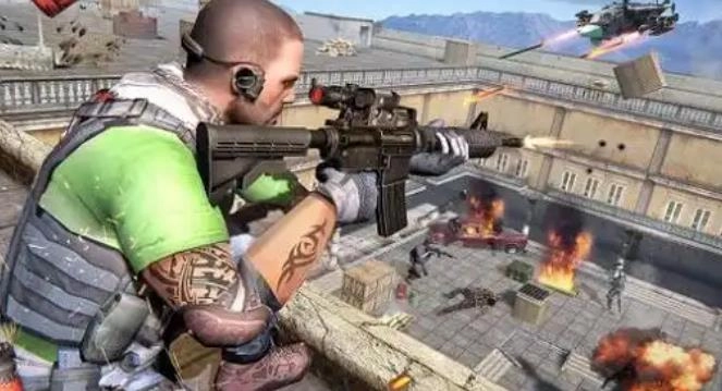 反恐枪战射击游戏