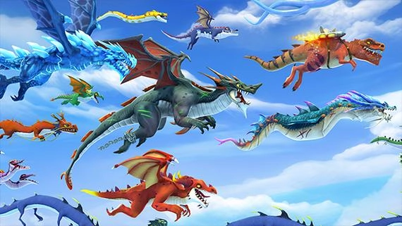 饥饿龙国际服版本大全